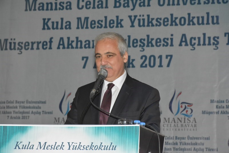 bakan yilmaz mcbu kula meslek yuksekokulu muserref akhan yerleskesinin acilisina katildi
