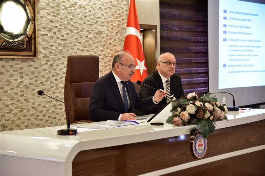 Vali Karadeniz Başkanlığında Manisa’nın İmar Durumu Değerlendirildi