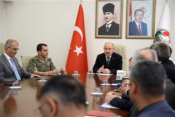 Vali Karadeniz Başkanlığında Seçim Güvenliği Toplantısı Gerçekleştirildi
