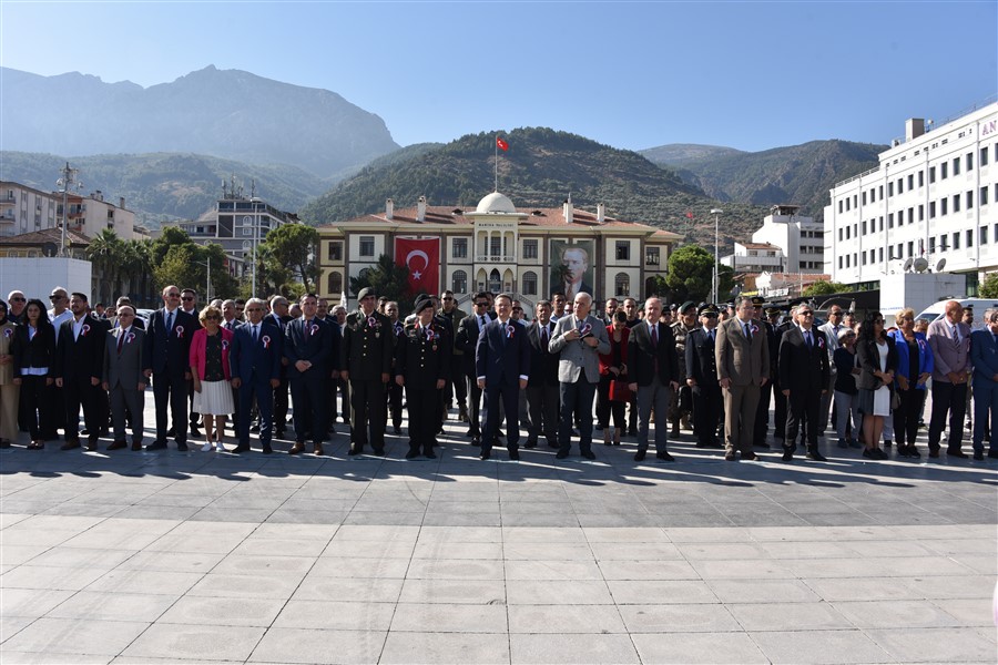19 Eylül Gaziler Günü Manisa'da Törenlerle Kutlandı